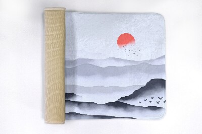 Luxe badmat Zonsopgang