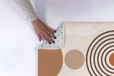 Badkamer mat Geometrische abstractie