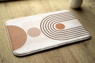 Badkamer mat Geometrische abstractie