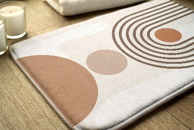 Badkamer mat Geometrische abstractie