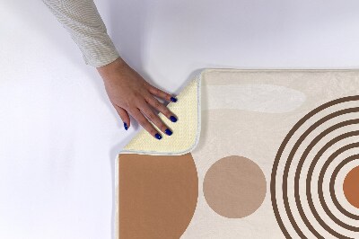 Badkamer mat Geometrische abstractie