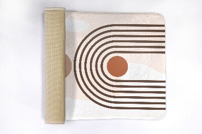 Badkamer mat Geometrische abstractie