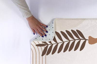 Luxe badmat Geometrische abstractie