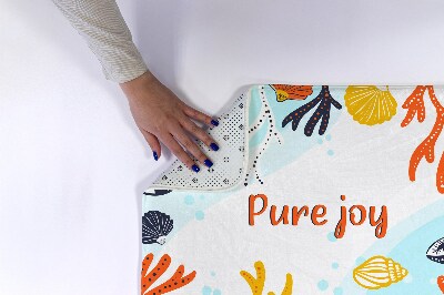 Badkamer mat Schelpen