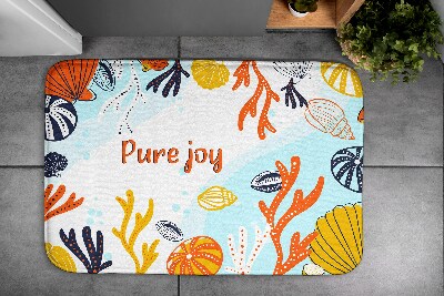 Badkamer mat Schelpen