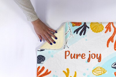 Badkamer mat Schelpen