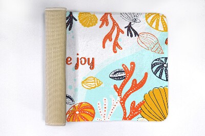 Badkamer mat Schelpen