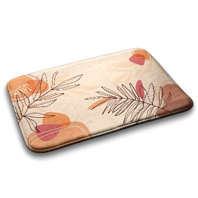 Badmat Geometrische bladeren