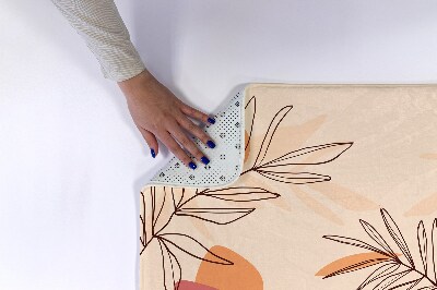 Badmat Geometrische bladeren