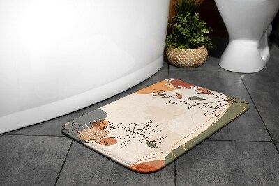 Badkamer mat Geometrische abstractie