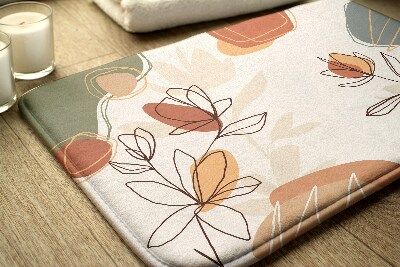 Luxe badmat Geometrische abstractie