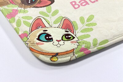Badmat katten