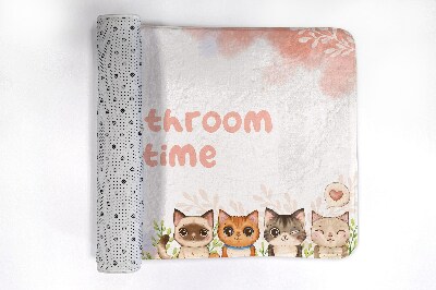 Badkamer mat Katten Dieren