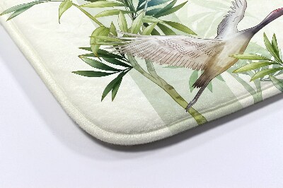 Luxe badmat Kraanvogel