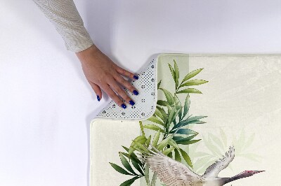 Luxe badmat Kraanvogel