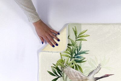 Luxe badmat Kraanvogel