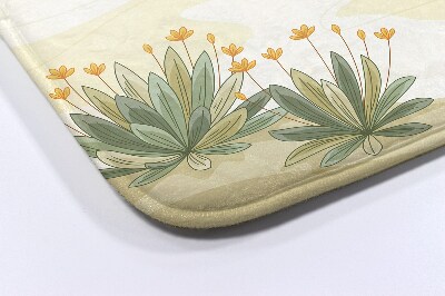 Badkamer mat Planten Bloemen