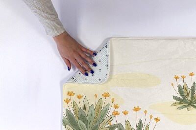 Badkamer mat Planten Bloemen