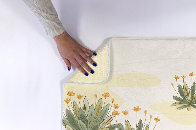 Badkamer mat Planten Bloemen