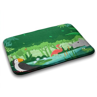 Luxe badmat Exotische dieren