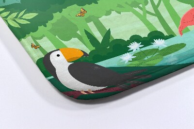 Luxe badmat Exotische dieren
