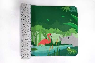 Luxe badmat Exotische dieren