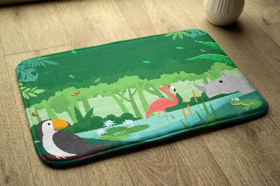 Luxe badmat Exotische dieren