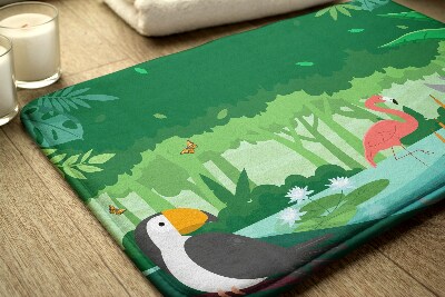 Luxe badmat Exotische dieren