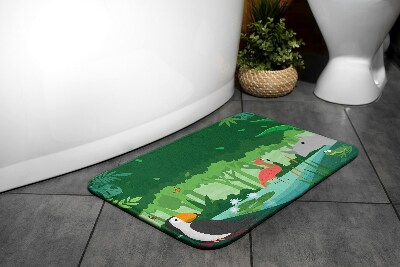 Luxe badmat Exotische dieren