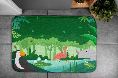 Luxe badmat Exotische dieren