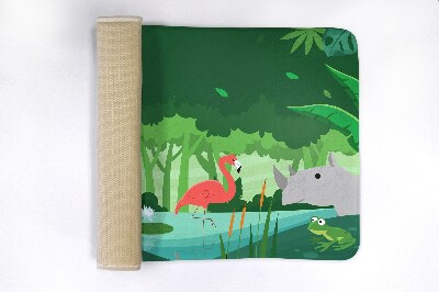 Luxe badmat Exotische dieren