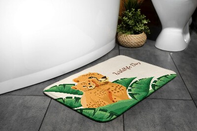 Badkamer mat Cheetah Afrika