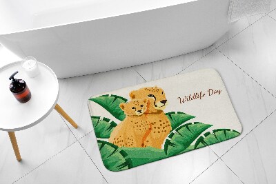 Badkamer mat Cheetah Afrika