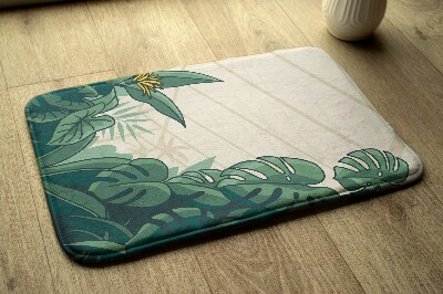 Badmat Monstera-planten