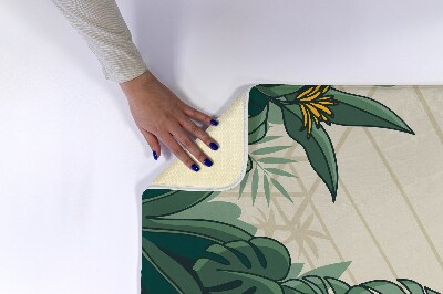 Badmat Monstera-planten