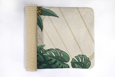 Badmat Monstera-planten