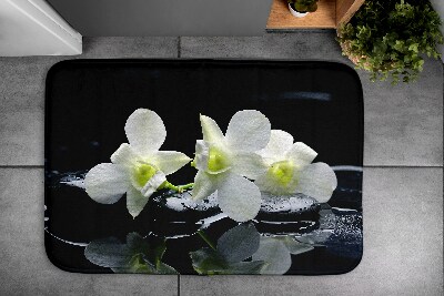 Badkamer mat Bloemen Orchideeën