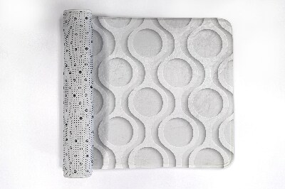 Luxe badmat Cirkelpatroon