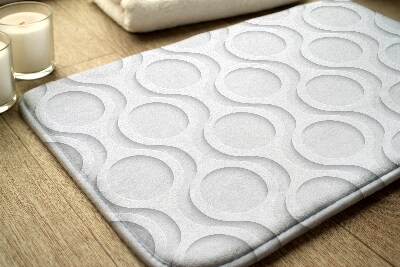 Luxe badmat Cirkelpatroon