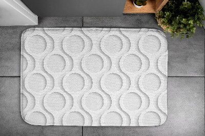 Luxe badmat Cirkelpatroon