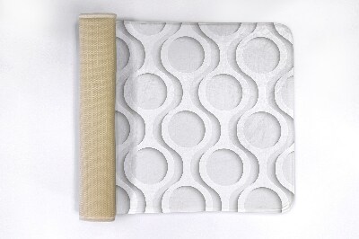 Luxe badmat Cirkelpatroon