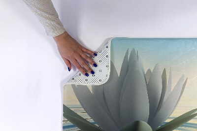 Badmat Bloemen Waterlelies