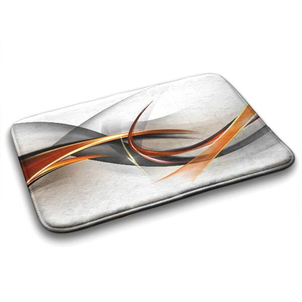 Luxe badmat Kleurrijke abstractie