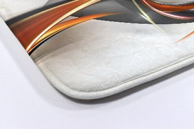 Luxe badmat Kleurrijke abstractie