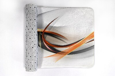 Luxe badmat Kleurrijke abstractie