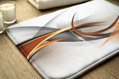 Luxe badmat Kleurrijke abstractie