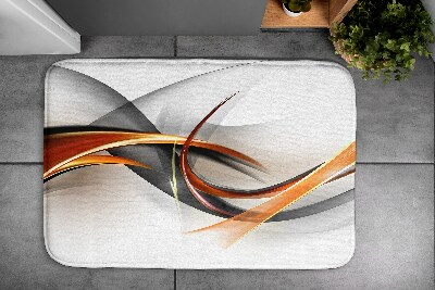 Luxe badmat Kleurrijke abstractie