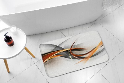 Luxe badmat Kleurrijke abstractie