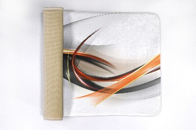 Luxe badmat Kleurrijke abstractie