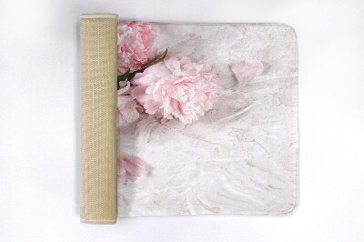 Badmat Bloemen Anjers